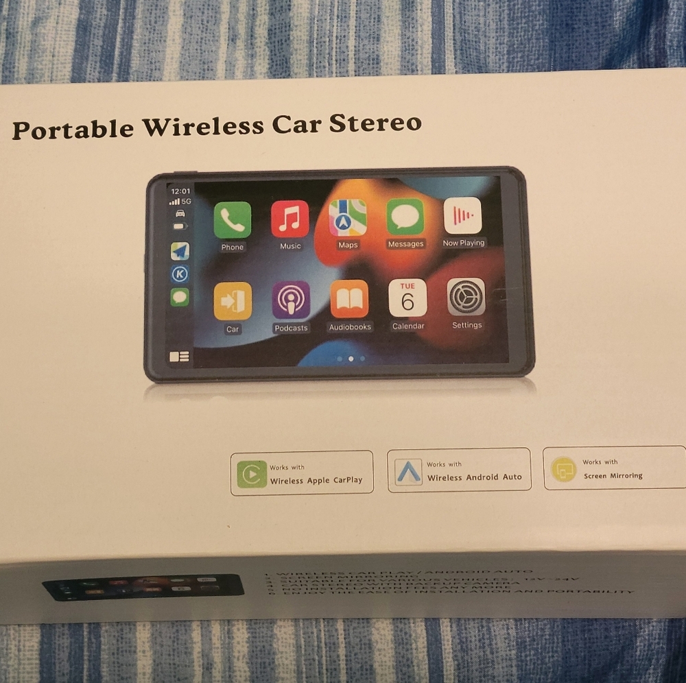 Portable Wireless Car Stereo